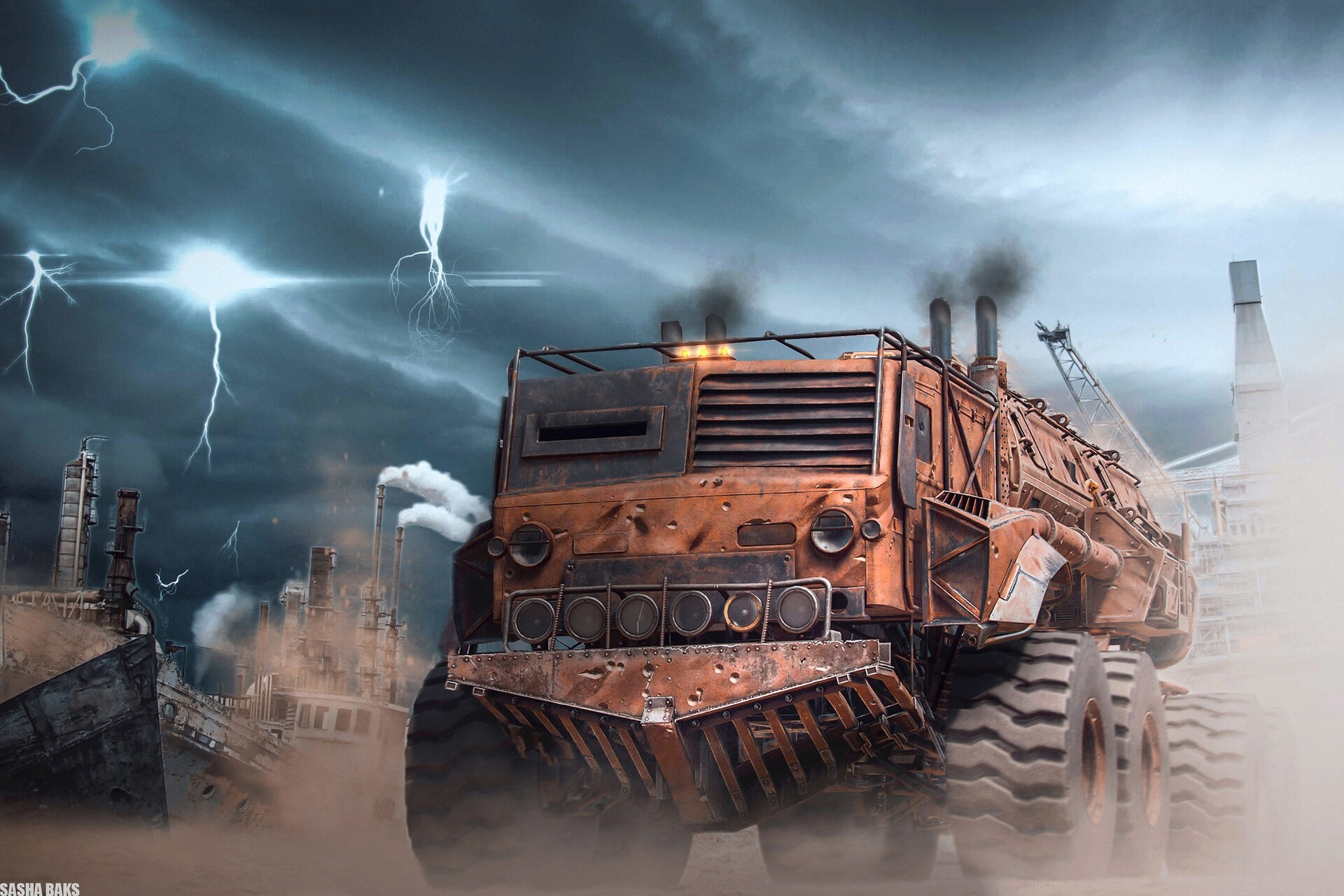 ArtStation Crossout Art