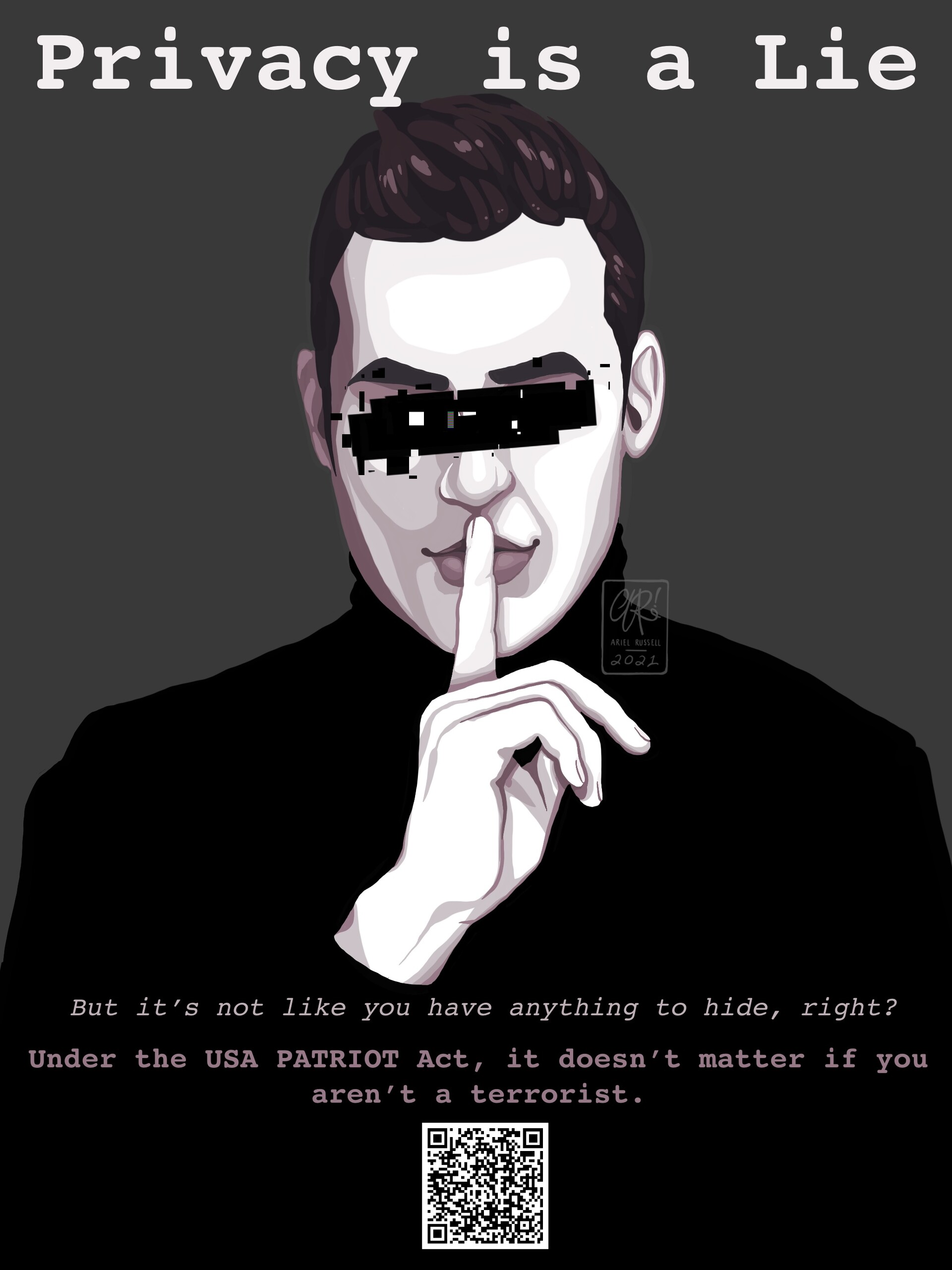 ArtStation - Privacy is a Lie