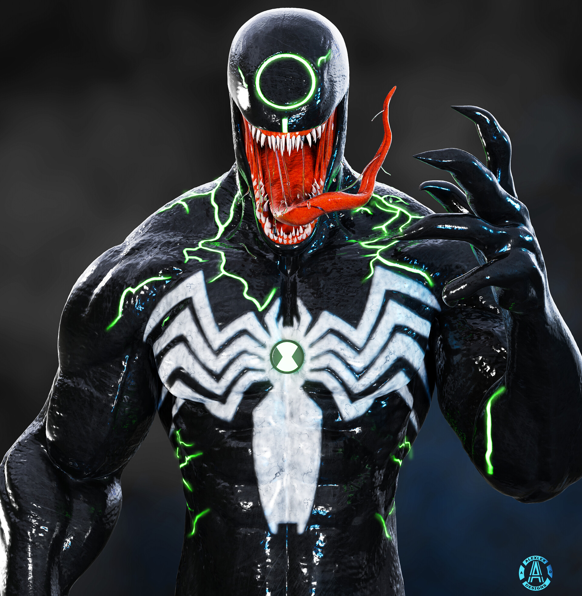 ArtStation - VENOM X UPGRADE (BEN 10)