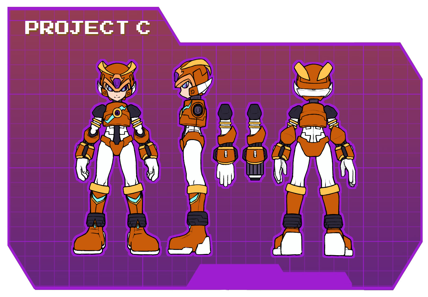ArtStation - Synth and Chord, MegaMan Zero/ZX OCs
