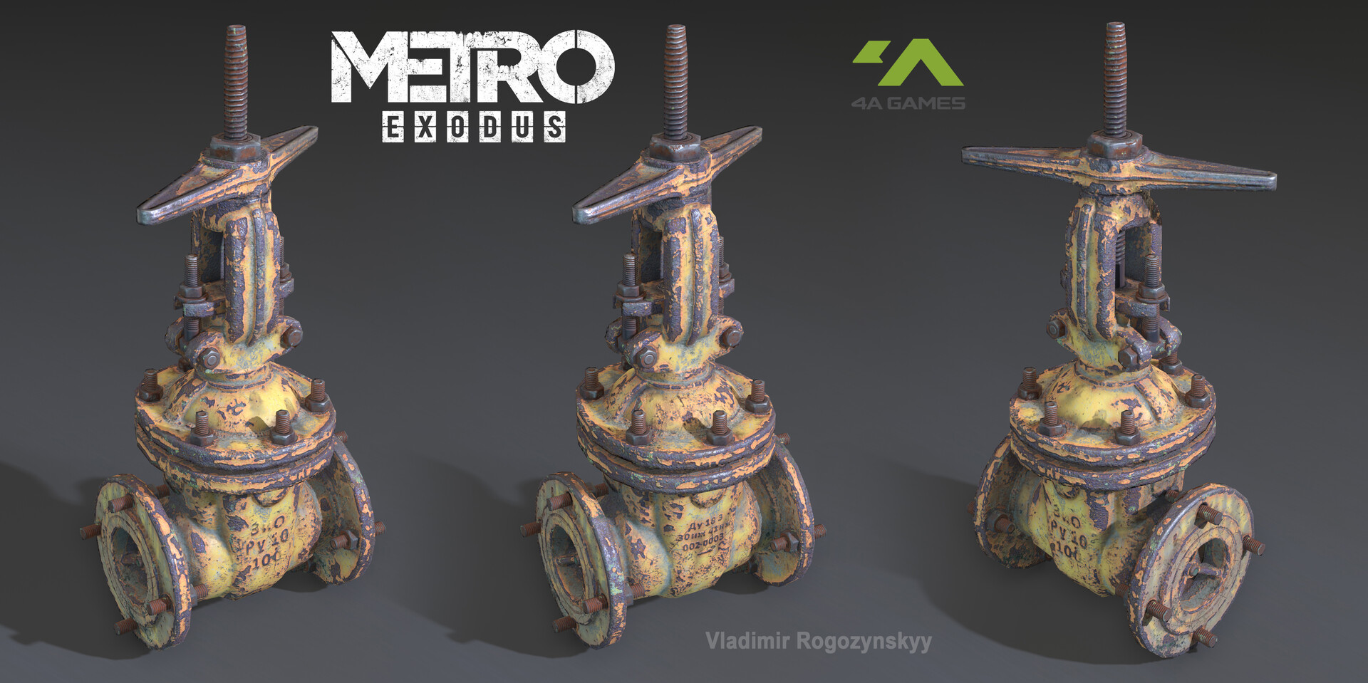 ArtStation Metro Exodus Gas cock