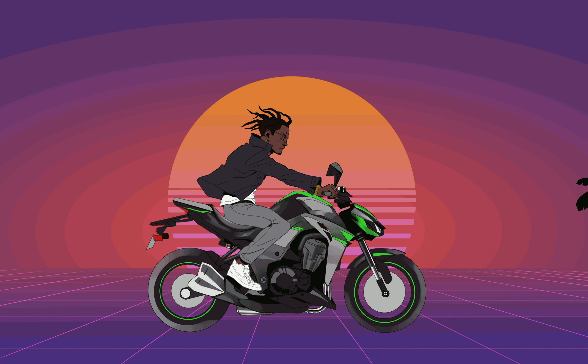 Anime-motorcycle GIFs - Get the best GIF on GIPHY