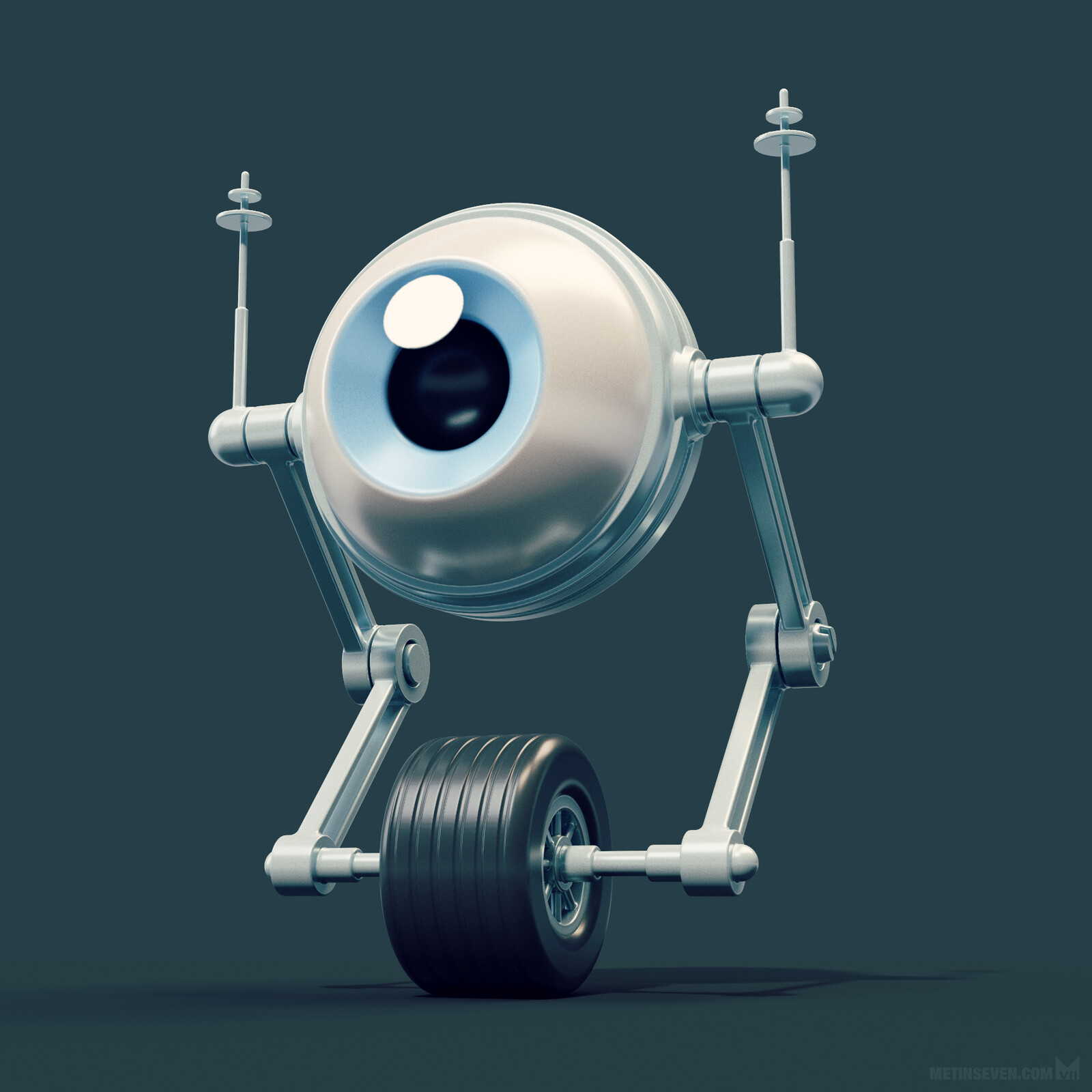🤖 Wi-Feye robot character concept