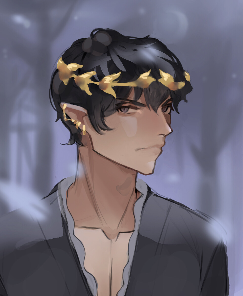 ArtStation - Cardan Greenbriar Fan Art - The Cruel Prince by Holly Black