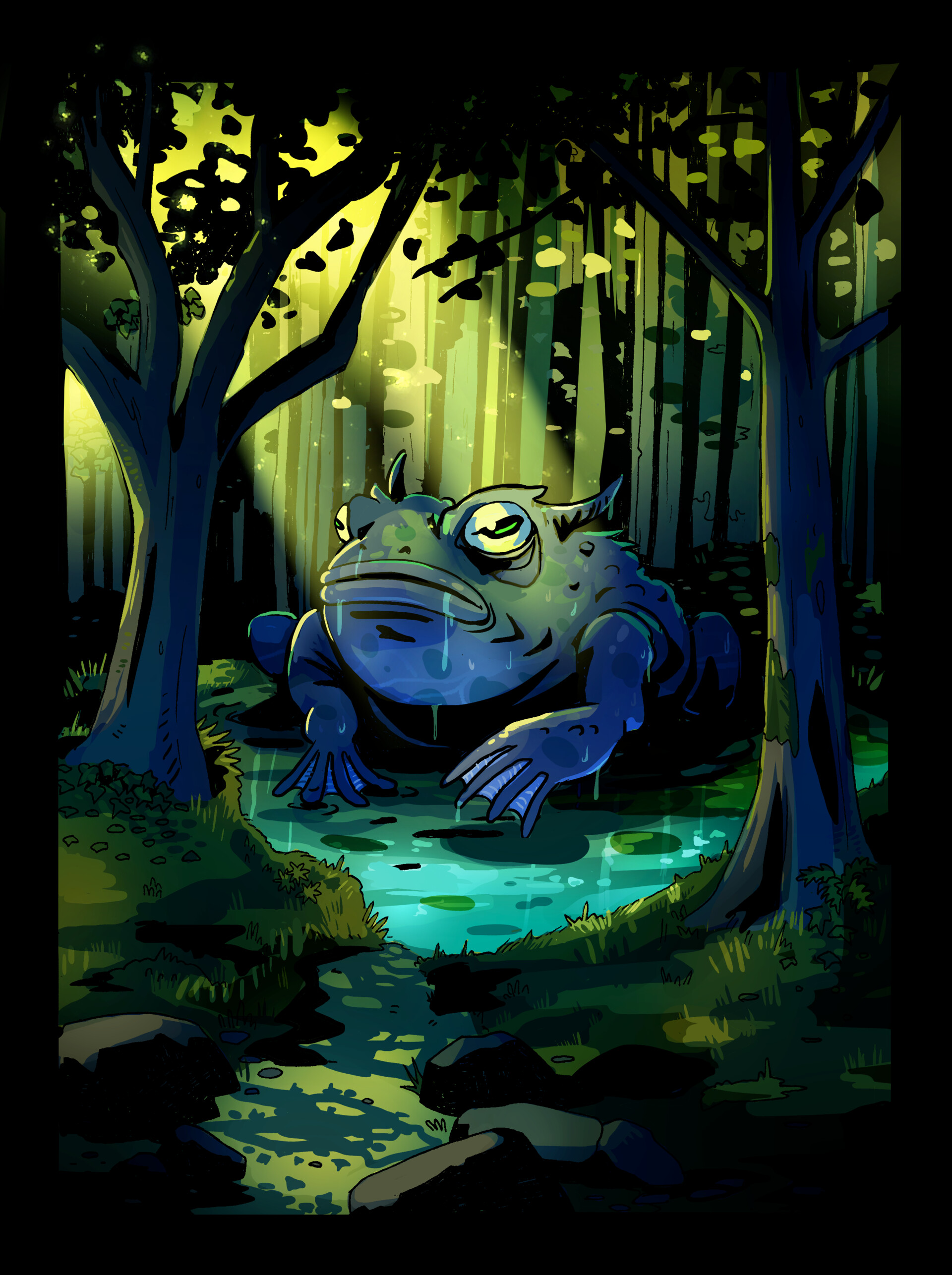 ArtStation Frog God