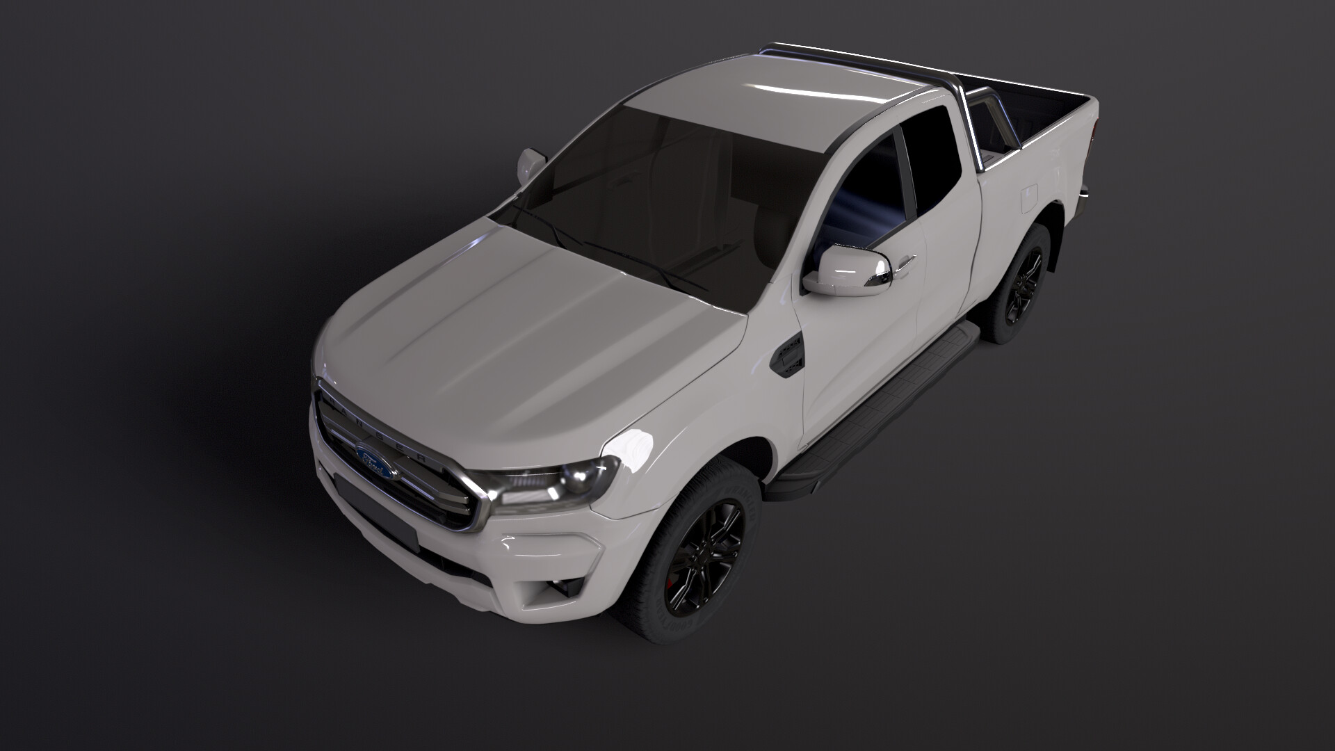 ArtStation - Ford Ranger (Low Poly GTA5)