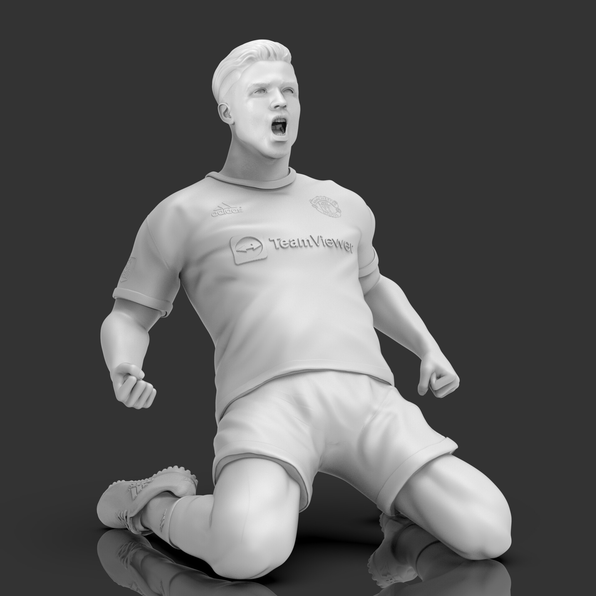 ArtStation Cristiano Ronaldo 3D Printable