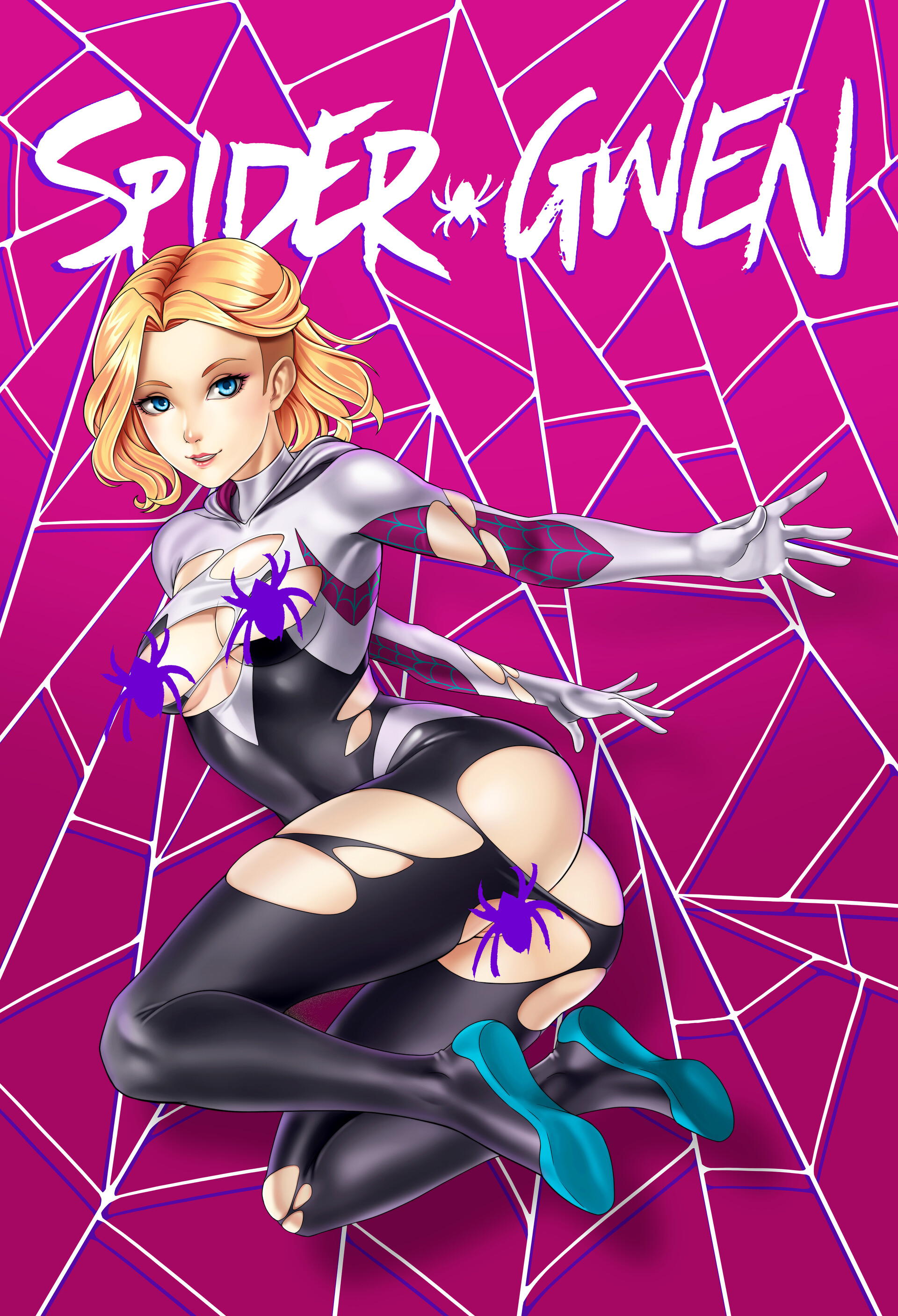 ArtStation - SPIDER GWEN V2