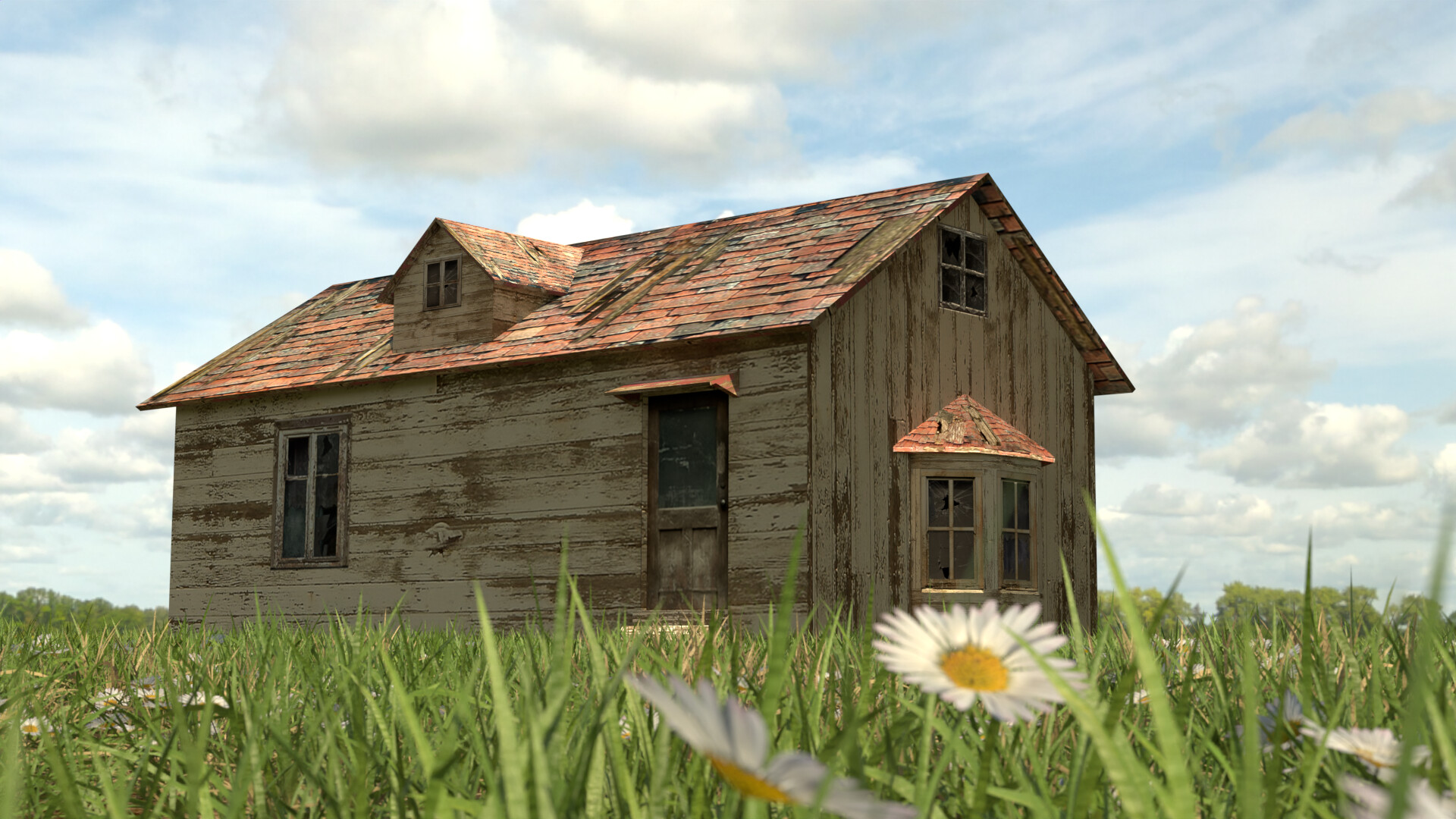 ArtStation - Simple scene rendered in Blender