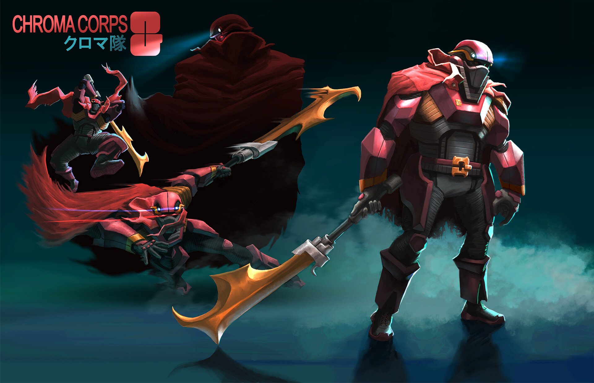 ArtStation Chroma Corps entry 2022