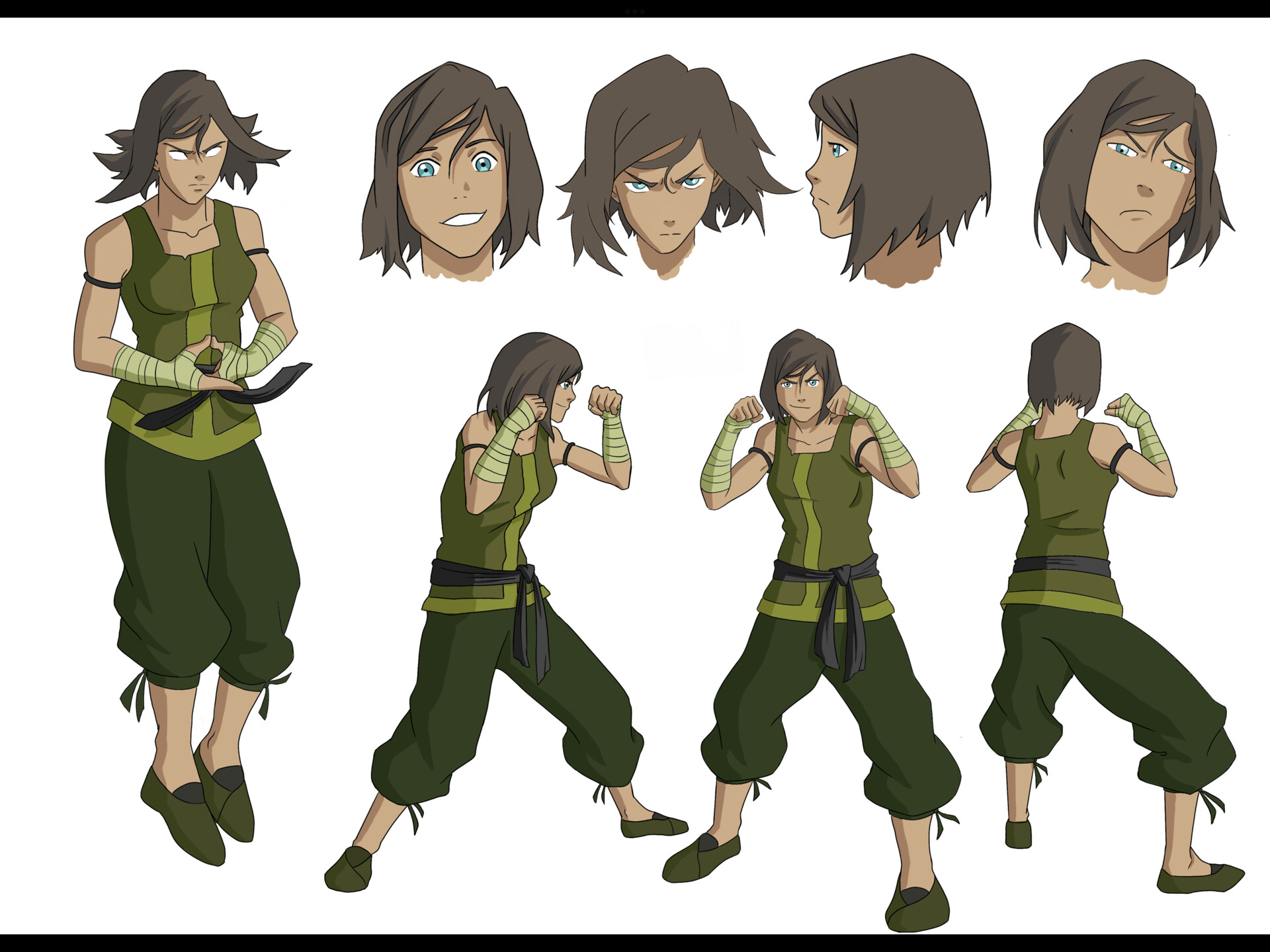 ArtStation - Korra character study