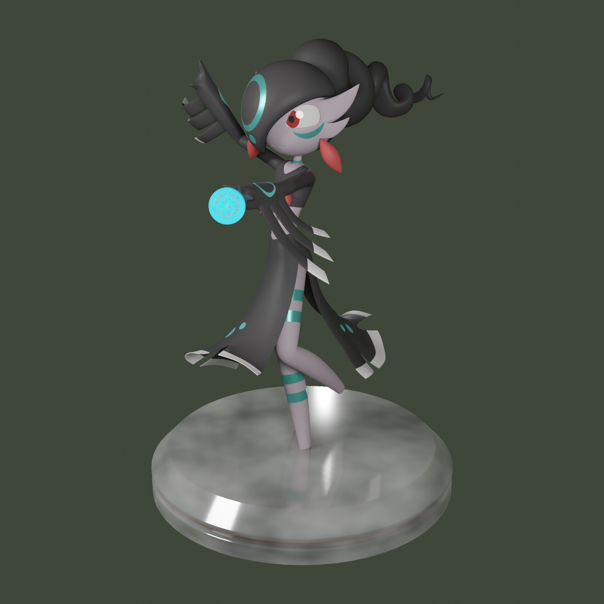 ArtStation - fakemon gardevoir