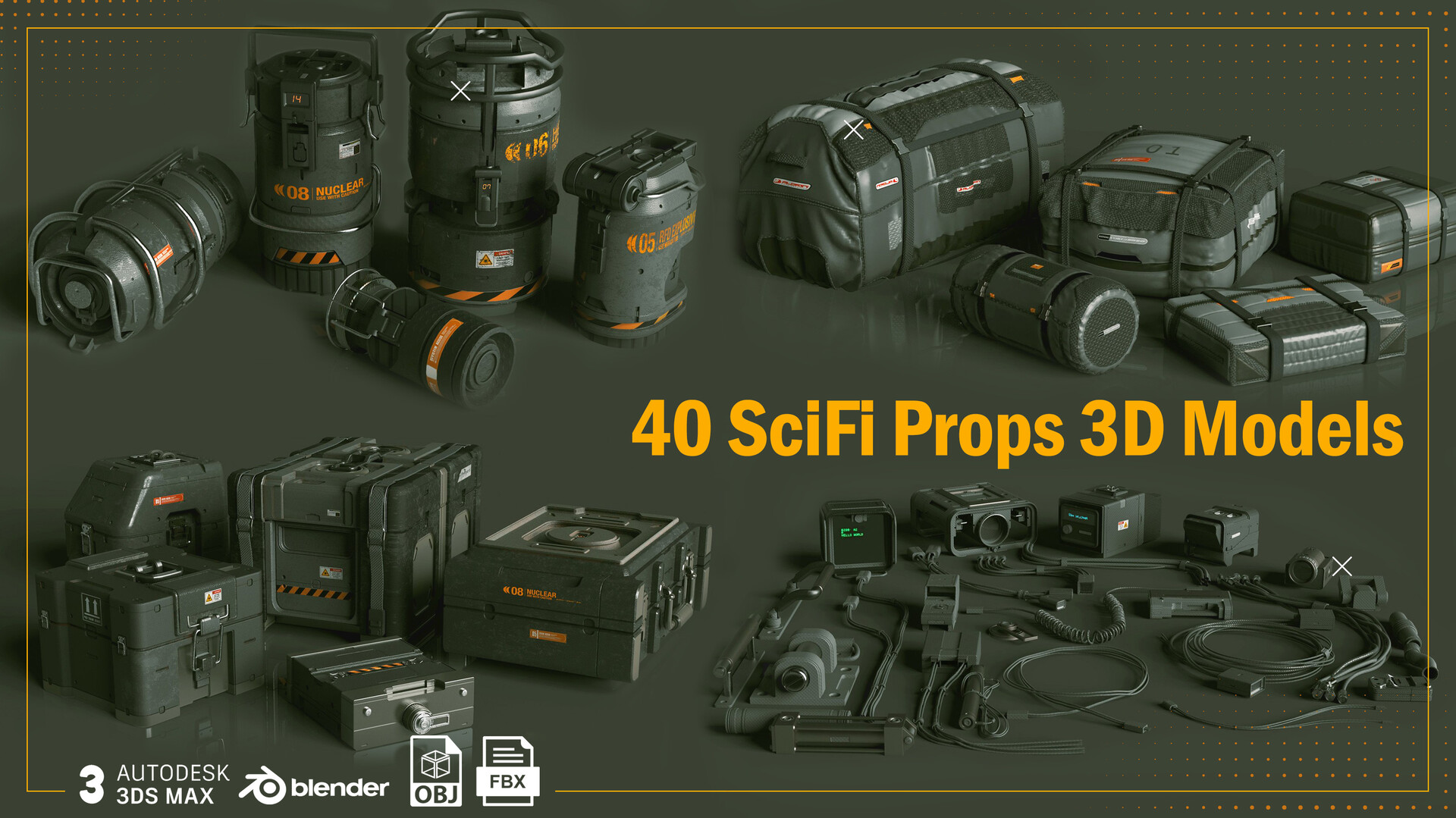 Sci fi props