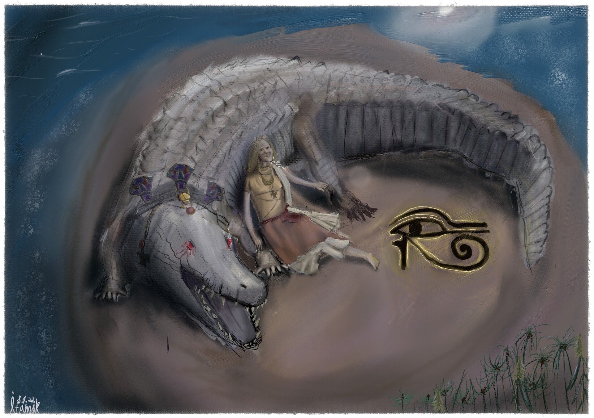 ArtStation Son Of Sobek and Lady