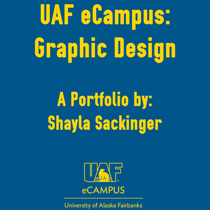 UAF eCampus Graphic Design Projects