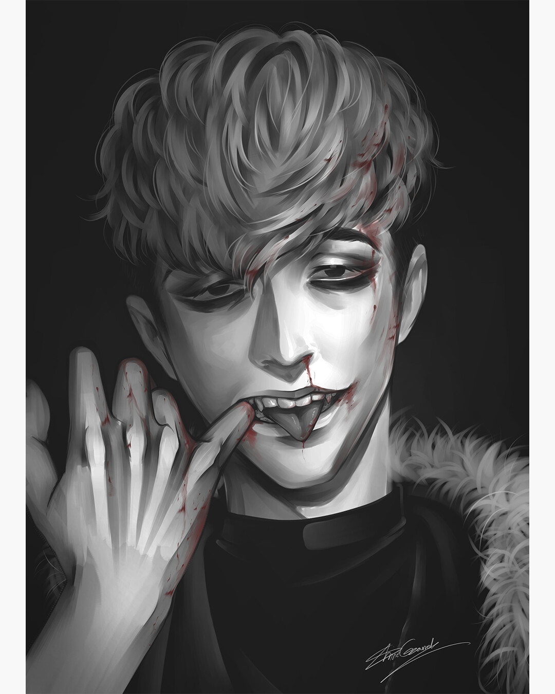 ArtStation - Sangwoo (killing stalking)