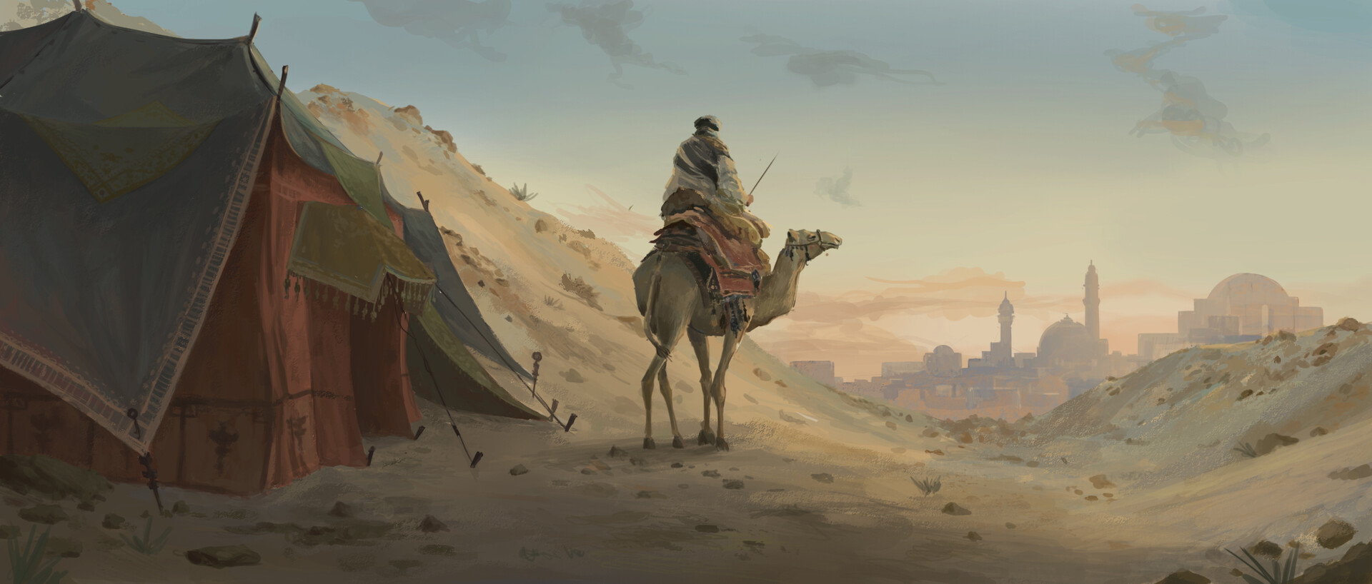 ArtStation - Desert of Arabia