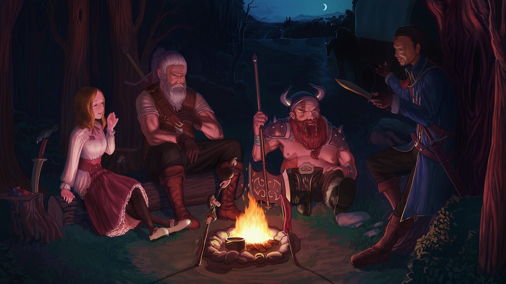 artstation-illustrations-for-the-survival-of-sarah-rose