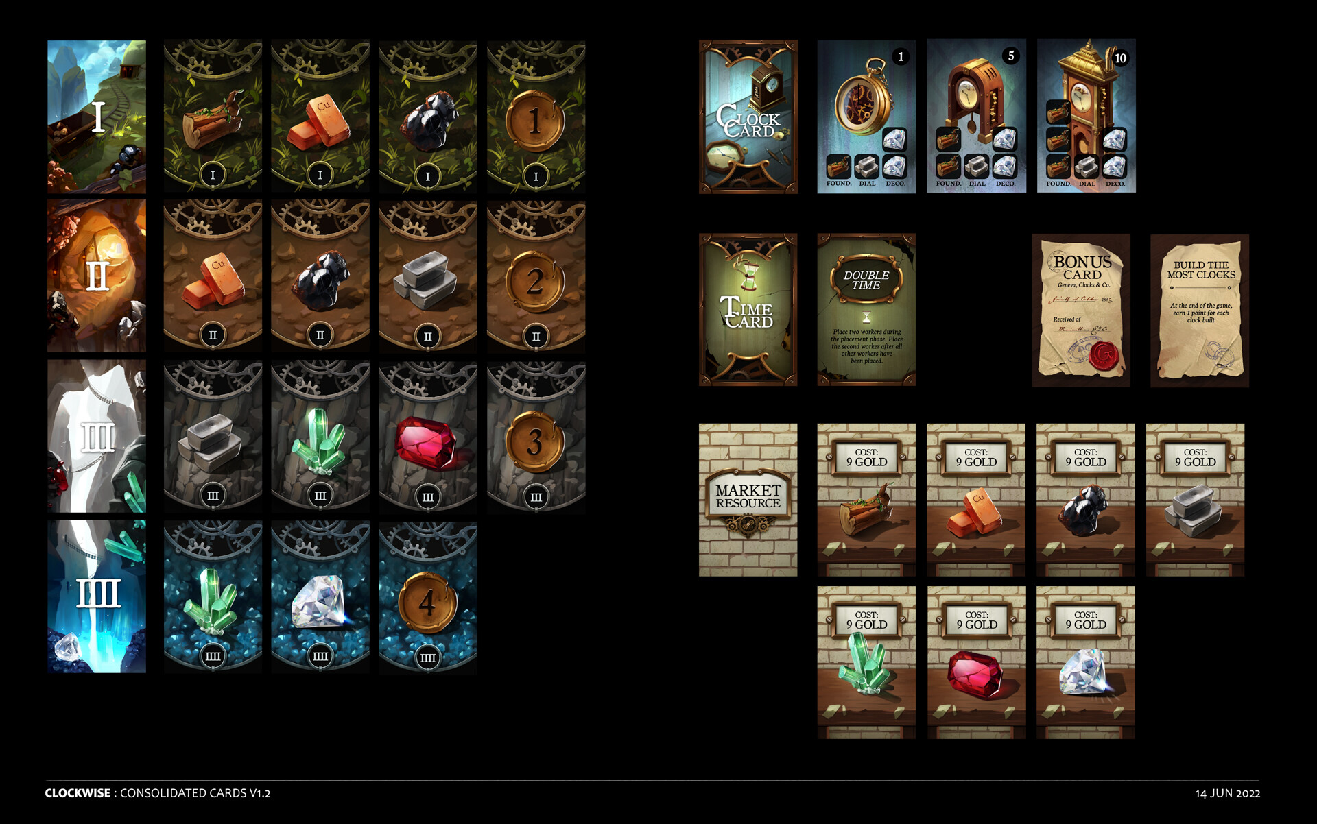 ArtStation Clockwise Cards