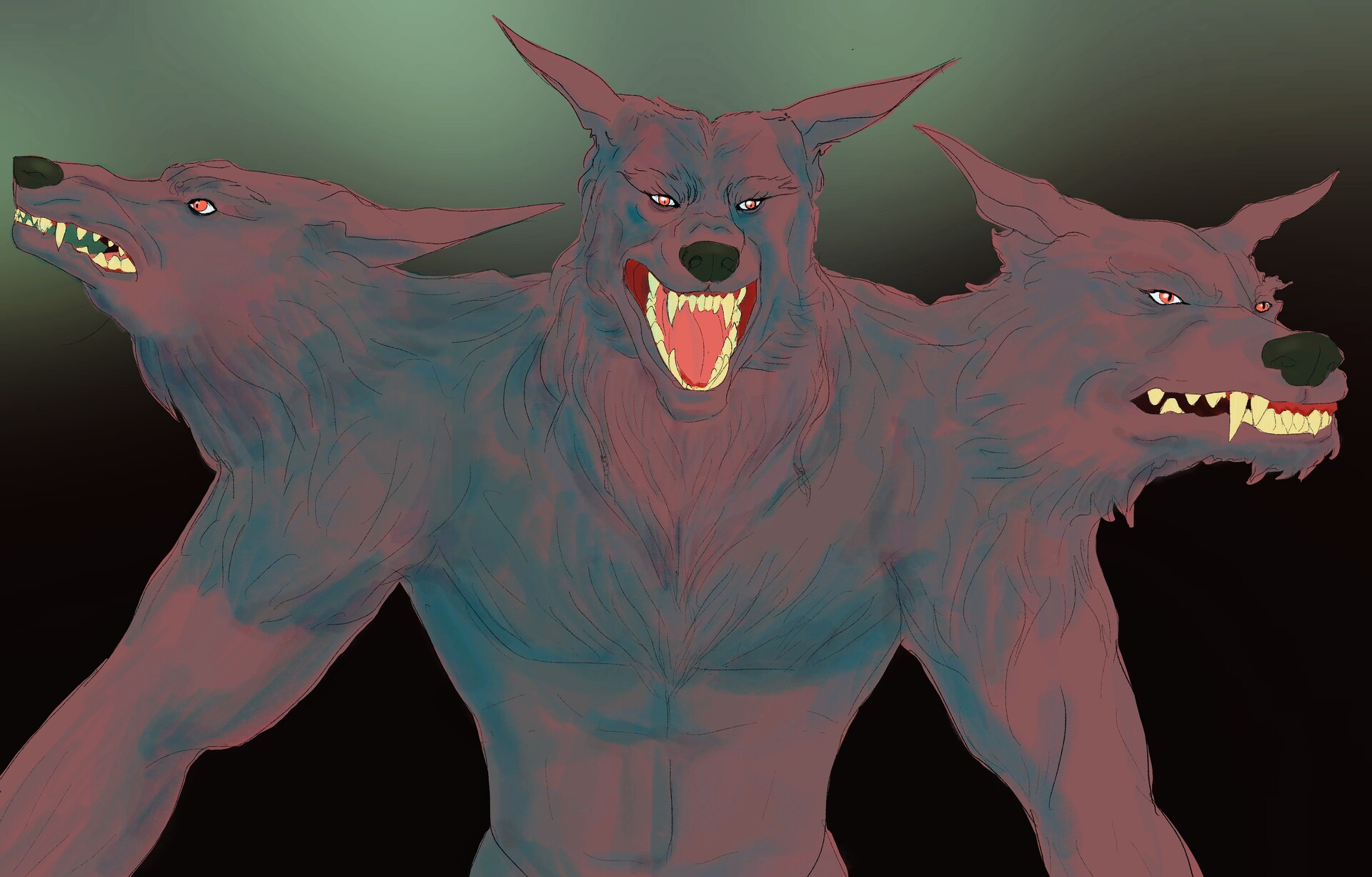 Audley Heath - Character concept art