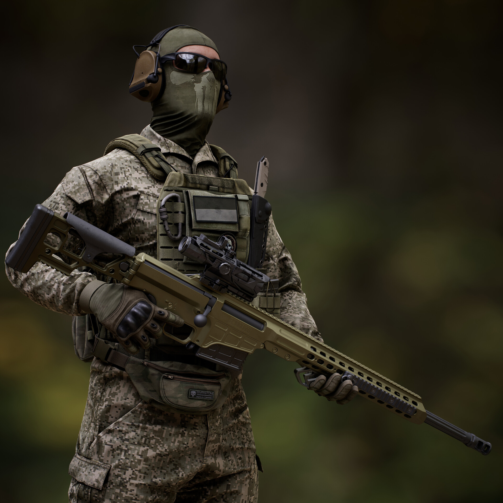 Artstation - Marine Soldier