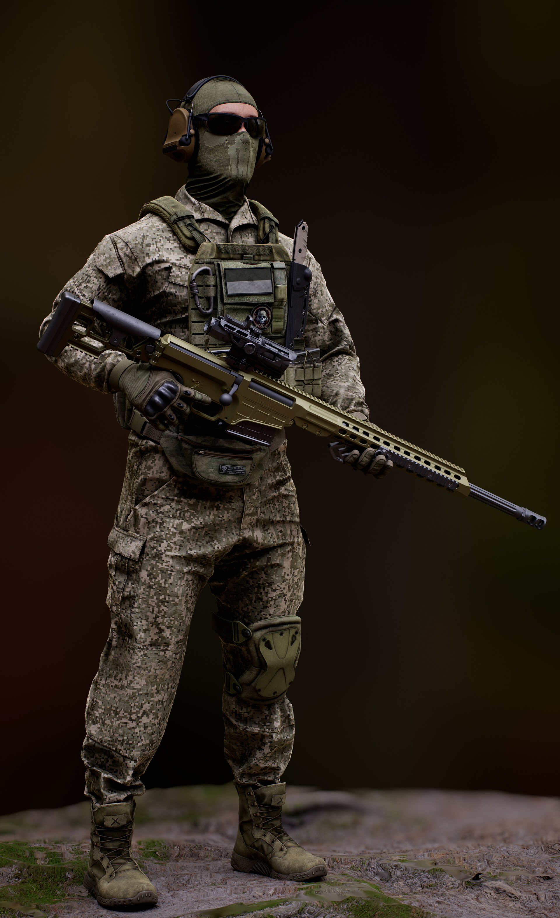Artstation - Marine Soldier