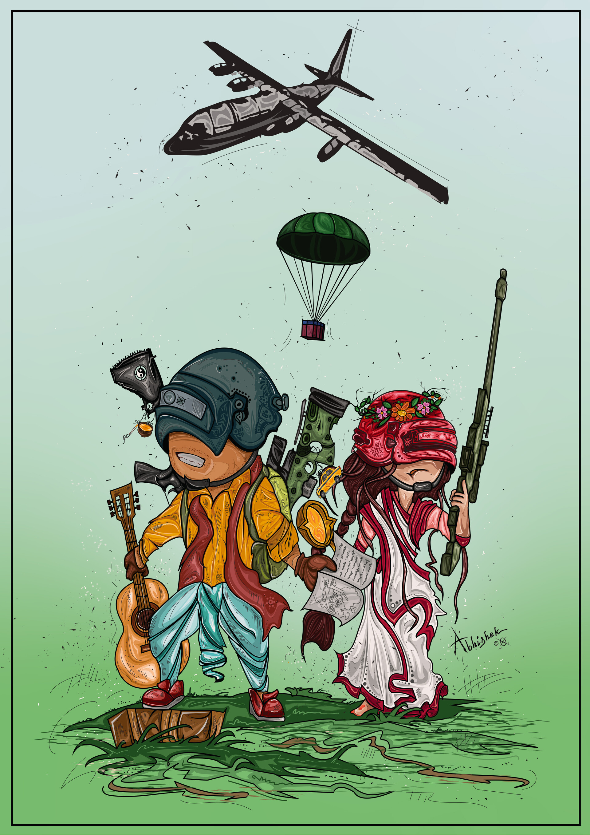ArtStation Bengali Version of PUBG