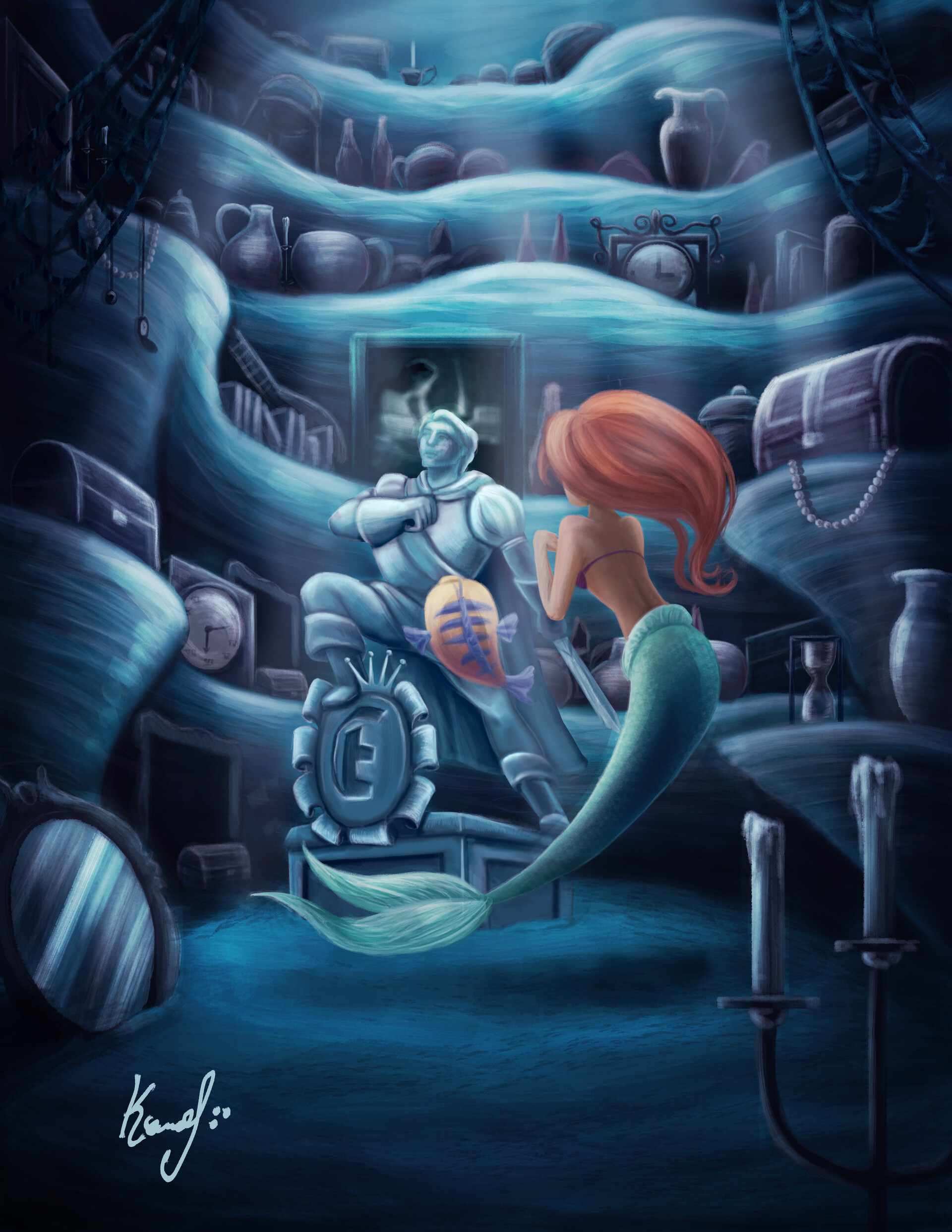 ArtStation The little mermaid