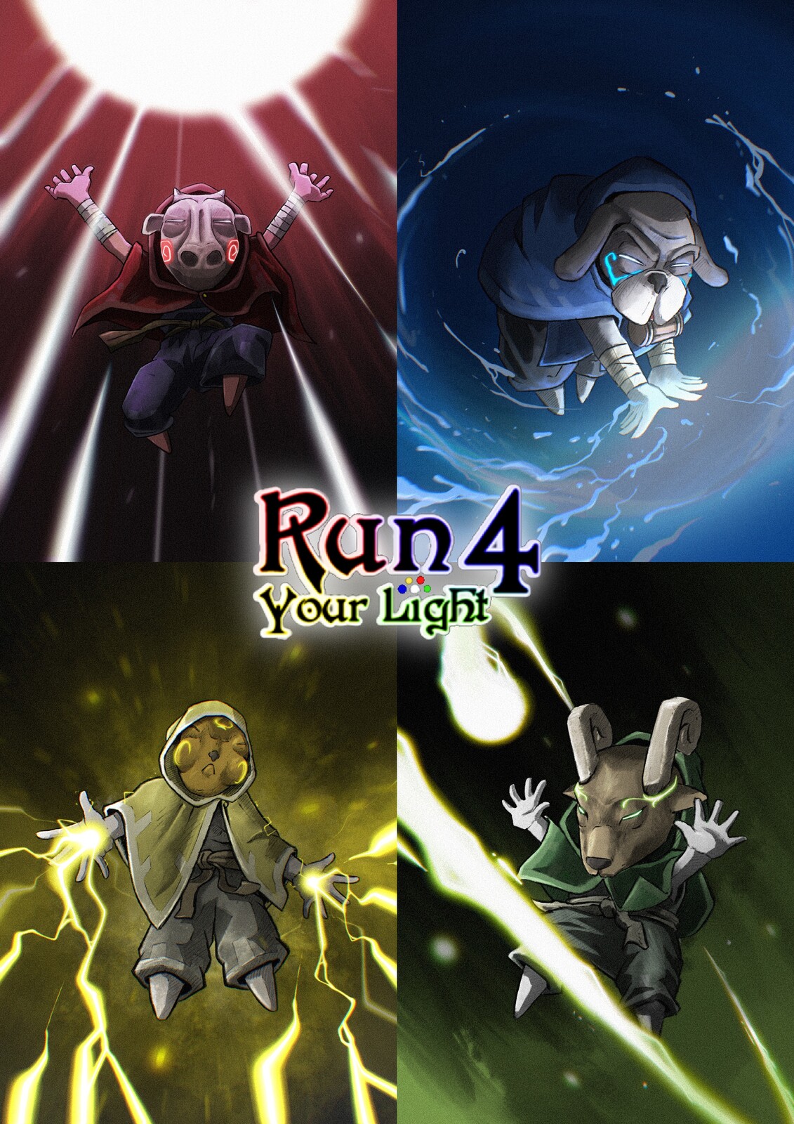Run4YouLight - Game Artworks