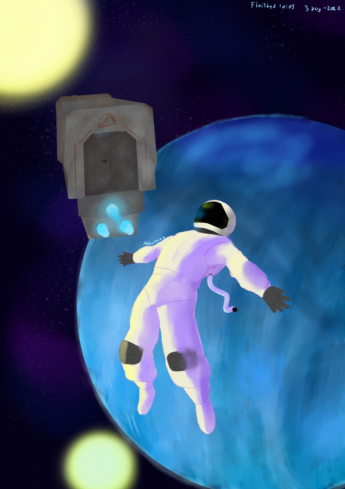 ArtStation - Stranded Spaceman :P