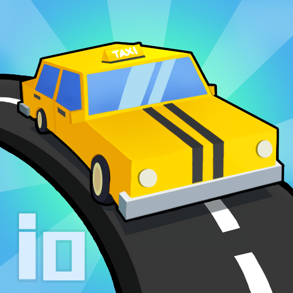 ArtStation - Taxi Game Icon