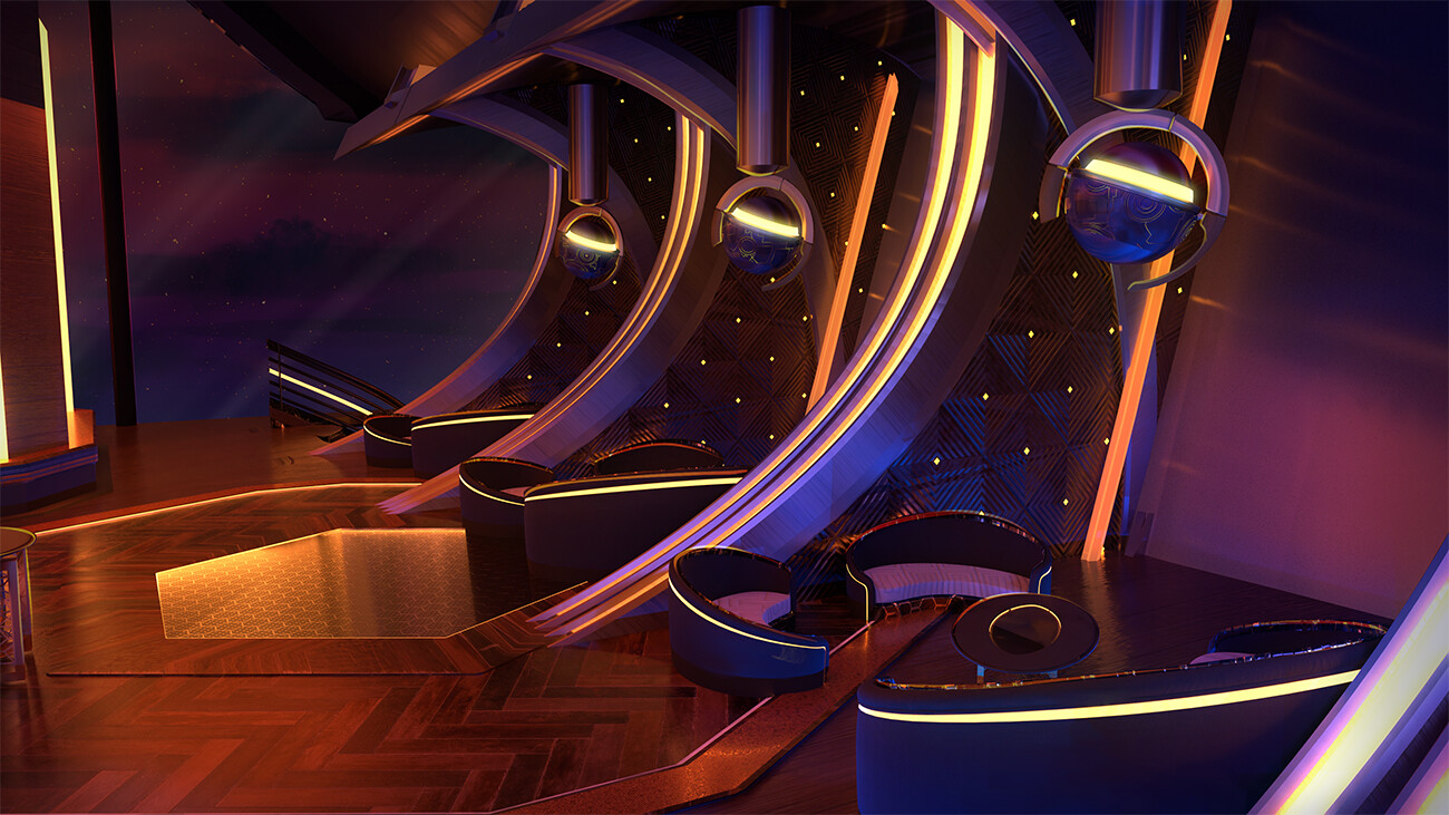 Sara Elaraby - Dapper's Bar - Interior