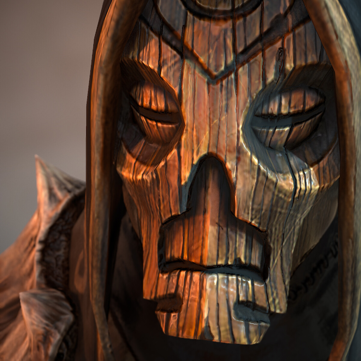 The Original Wooden Mask