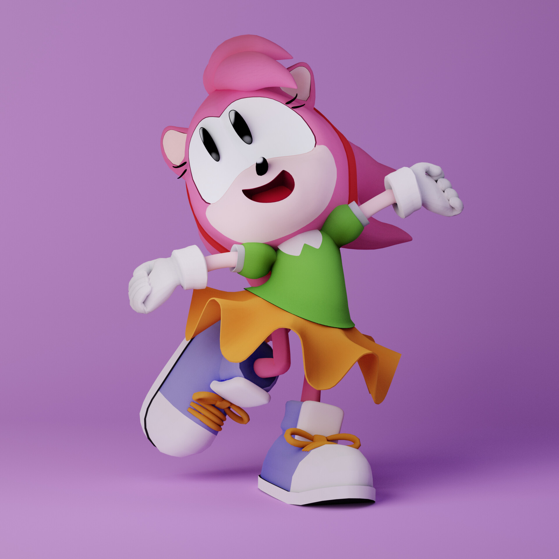 classic amy rose toy Sonic the Hedgehog Classic Amy with Super Ring 4-in Action Figure main image 0