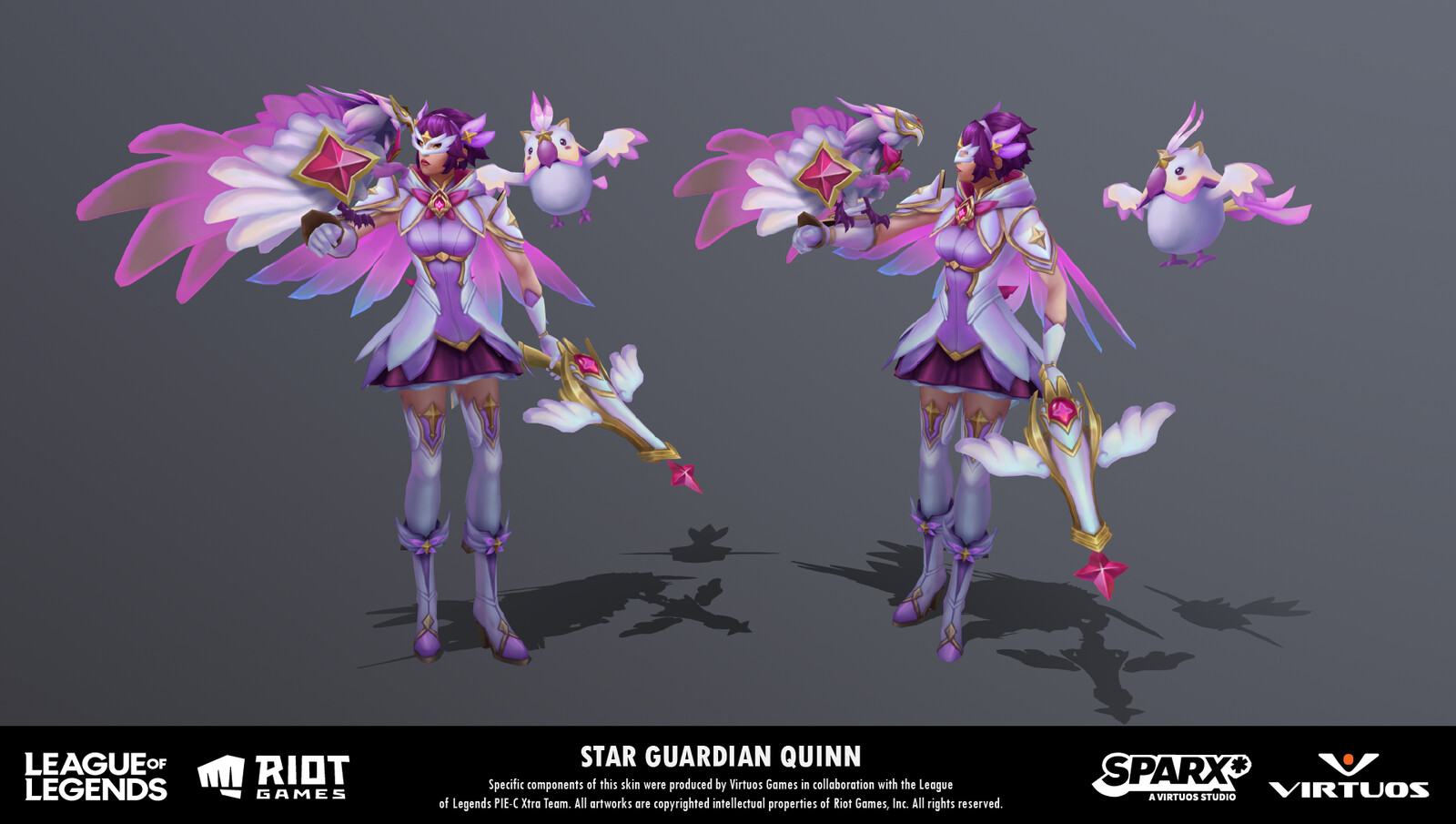 Star Guardian Quinn - Character  Art 
