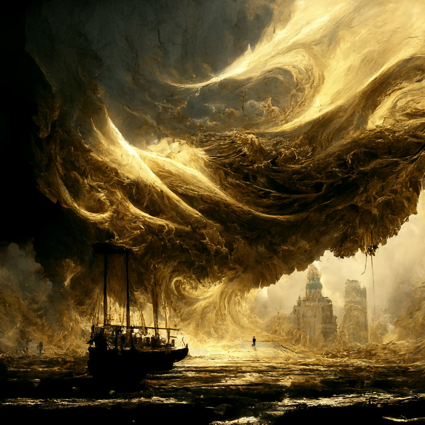 ArtStation - Golden Storm
