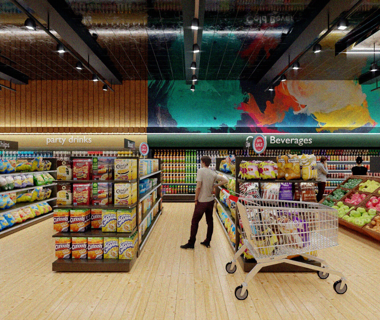 ArtStation JR Mart Personal Concept market