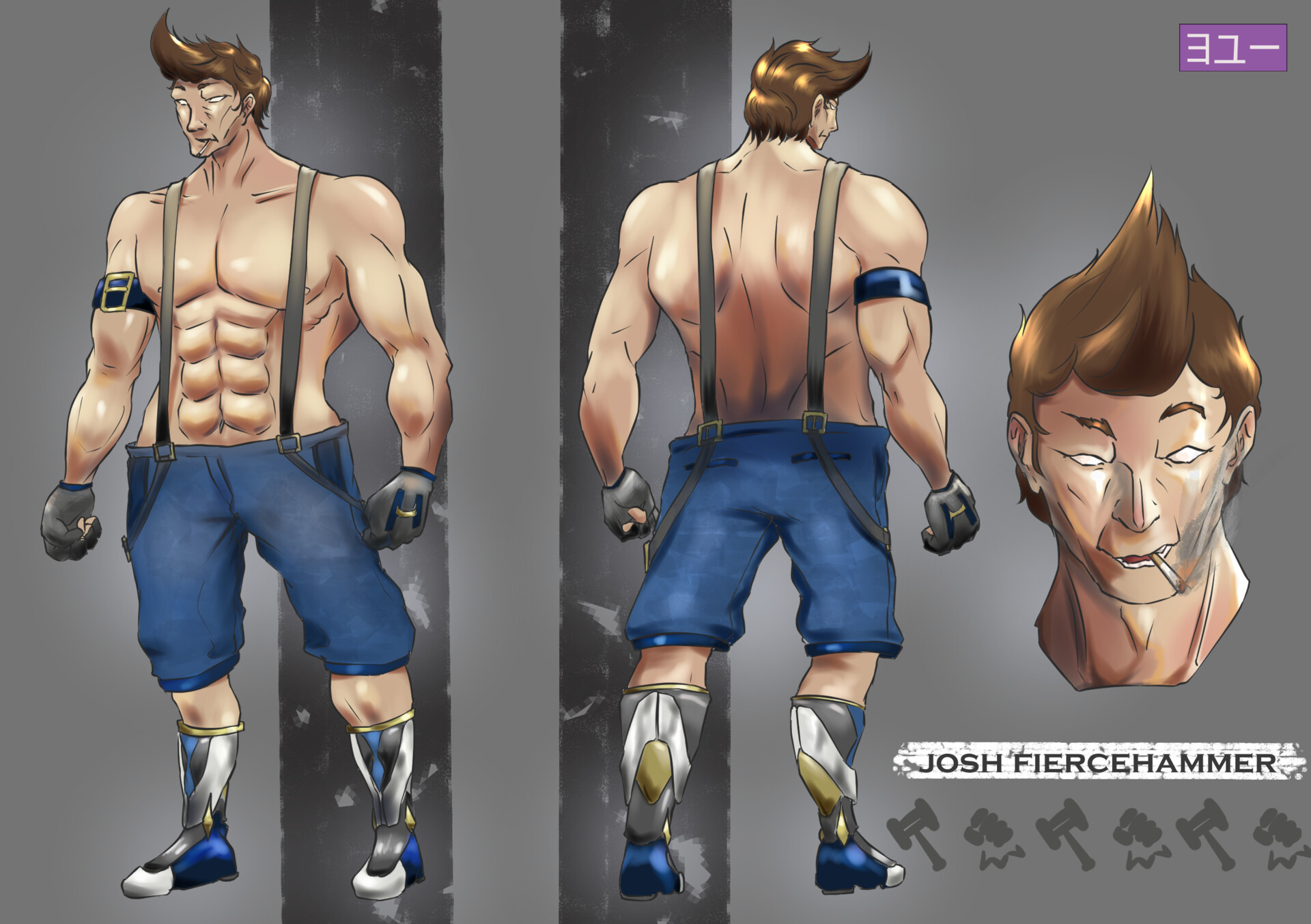 Yoyuu - My Concept Art and Character Design Progression