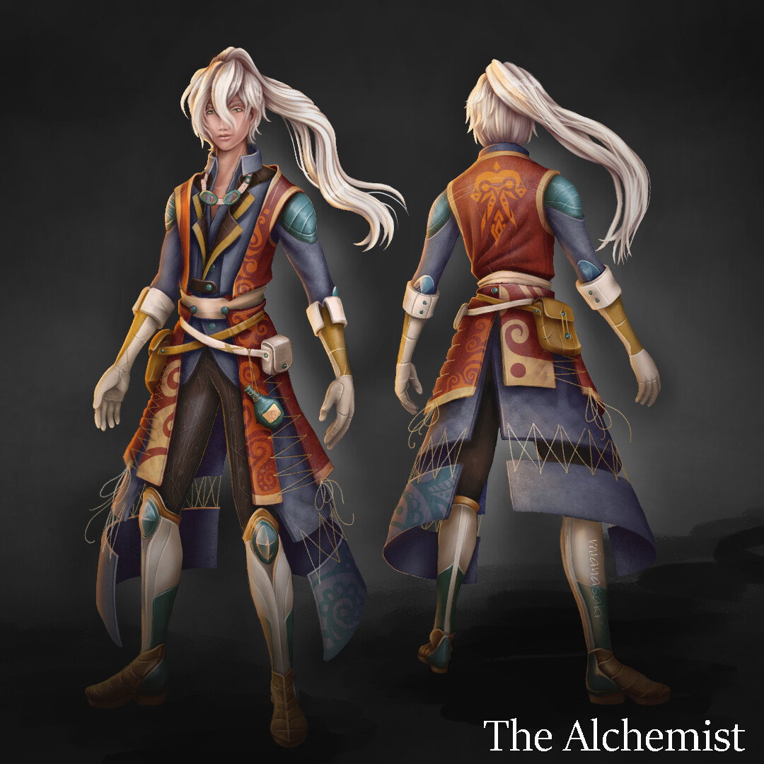 Yauras - Unit - The Alchemist Code  Character design inspiration,  Character art, Warrior girl