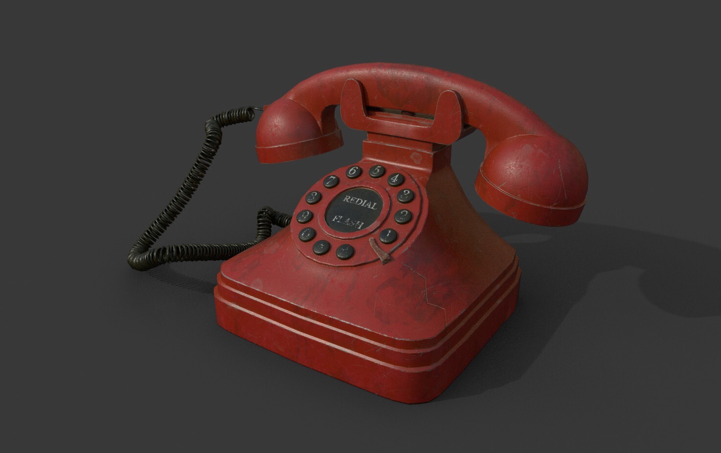 ArtStation Old Telephone Game ready Asset