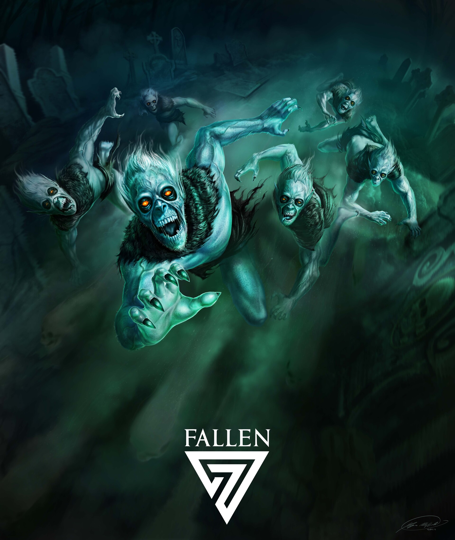 ArtStation Nightmare Of Ghouls