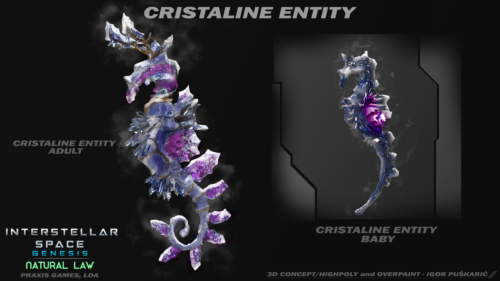Cristaline Entity - Baby and the adult 