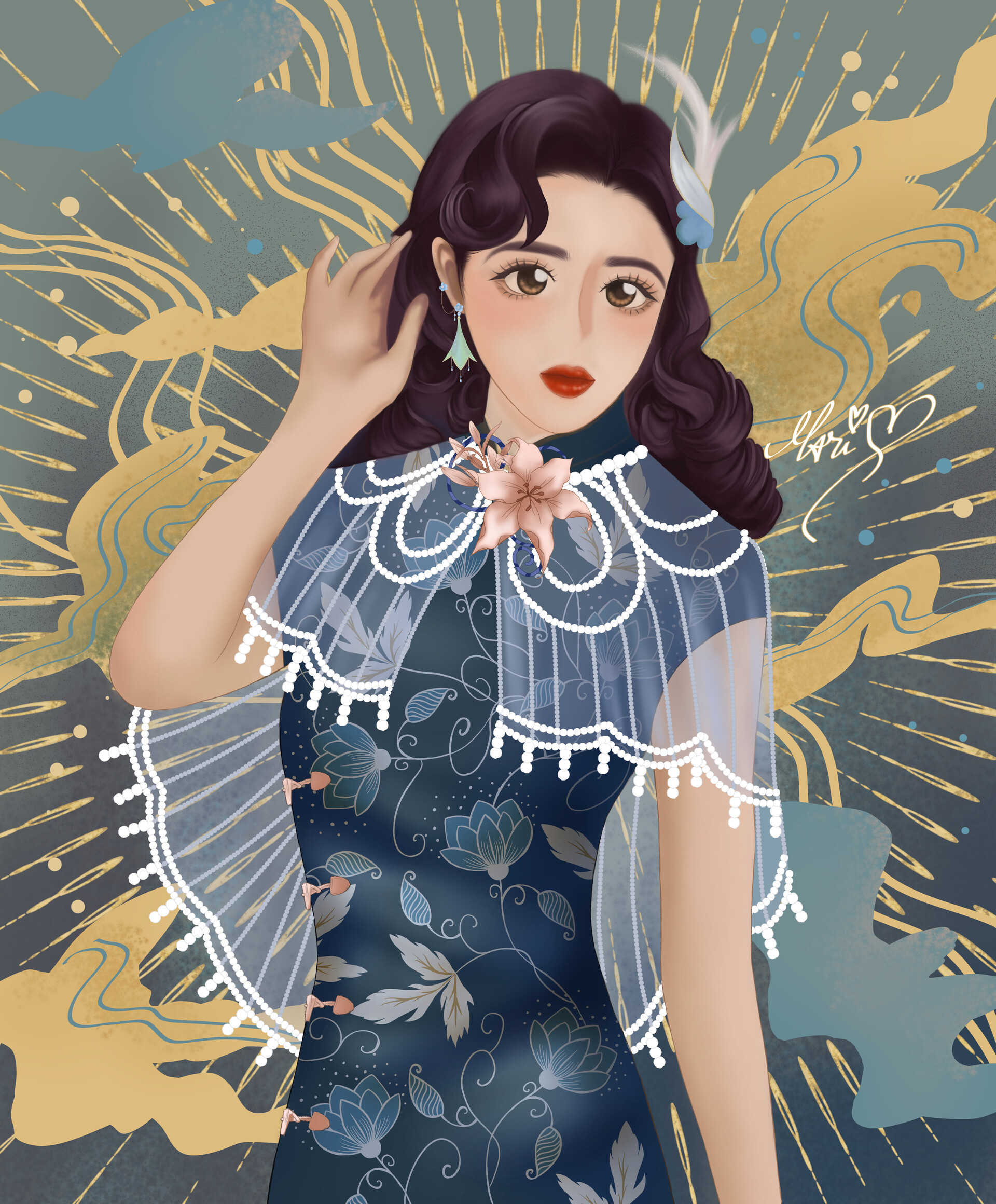 ArtStation - Ancient Dreams Dress up! Time princess