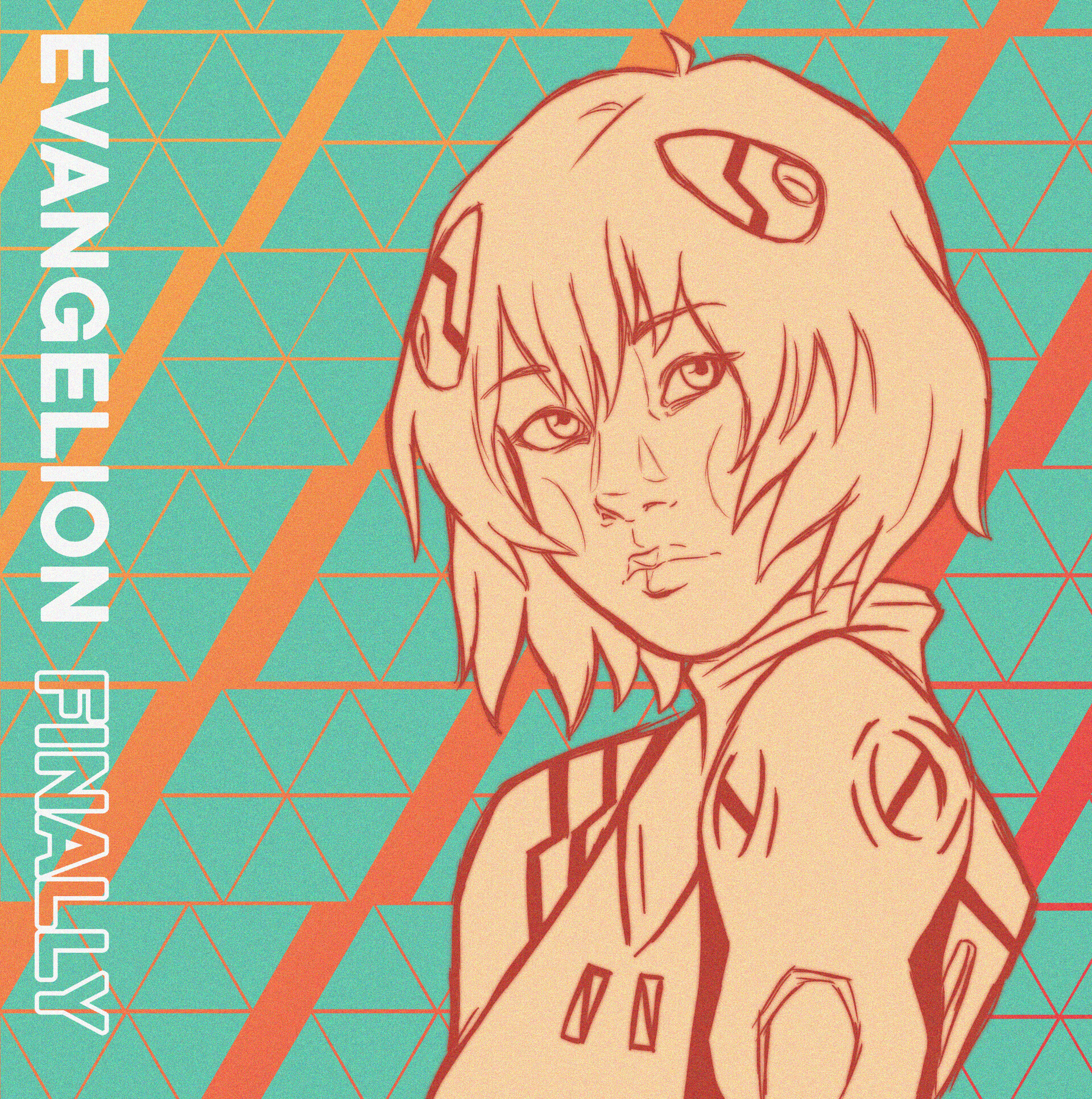 ArtStation - Evangelion Finally cover redraw