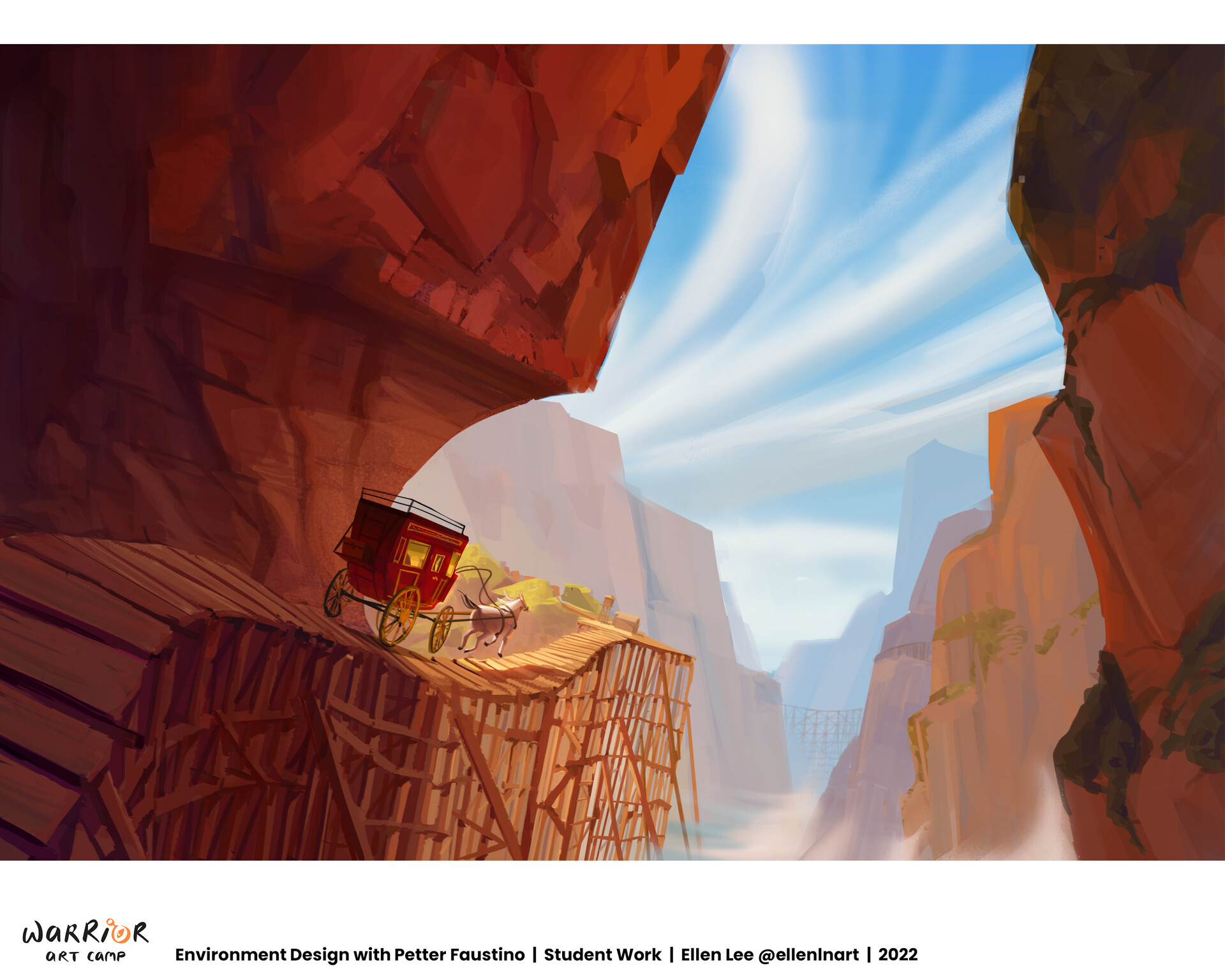 ArtStation Ellen Lee Environment Design with Petter Faustino (Jan 2022)