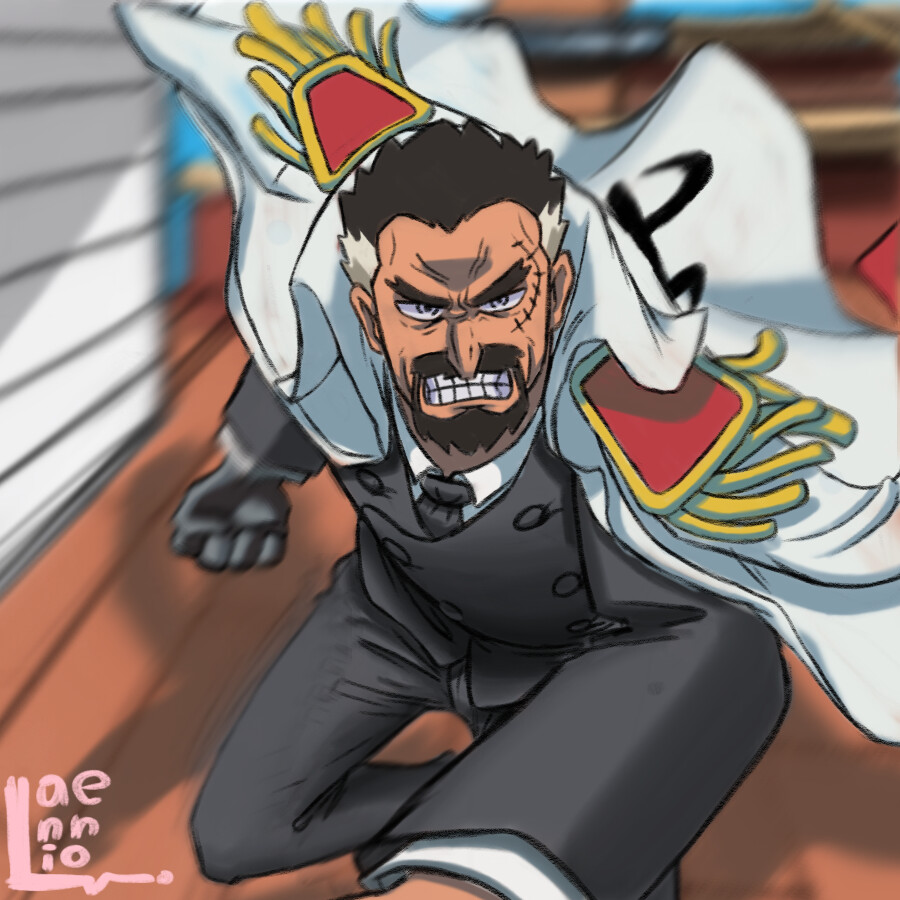 ArtStation - monkey d. garp