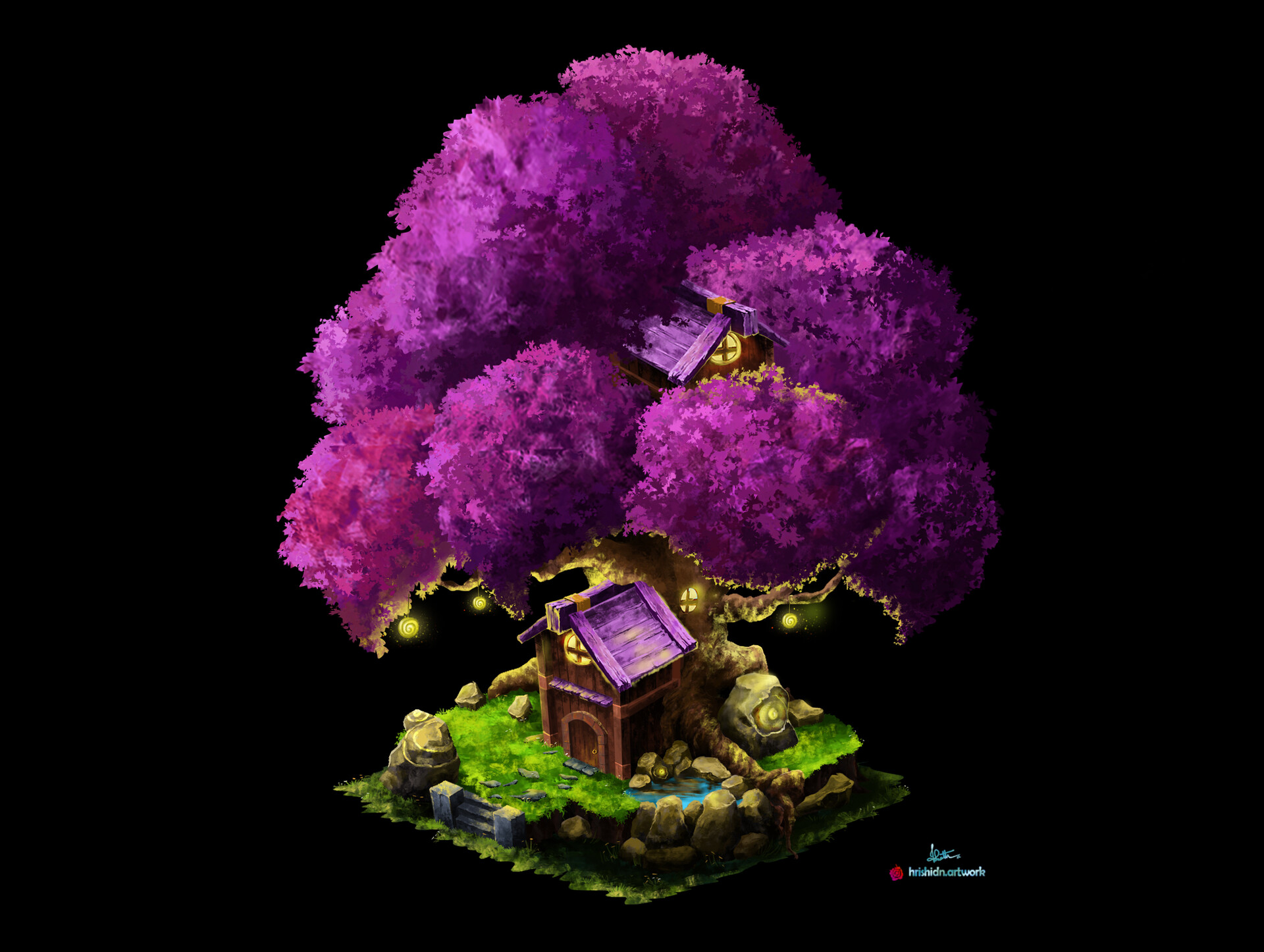 ArtStation - Game Isometric Environment study