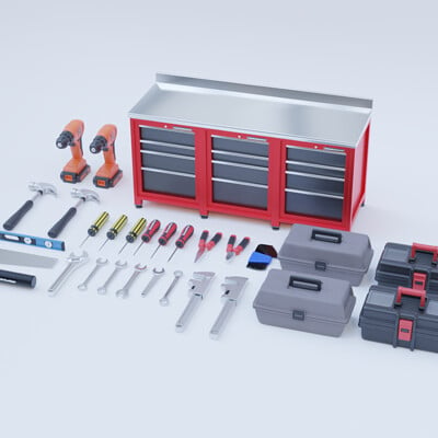 Tools and Workbench Collection