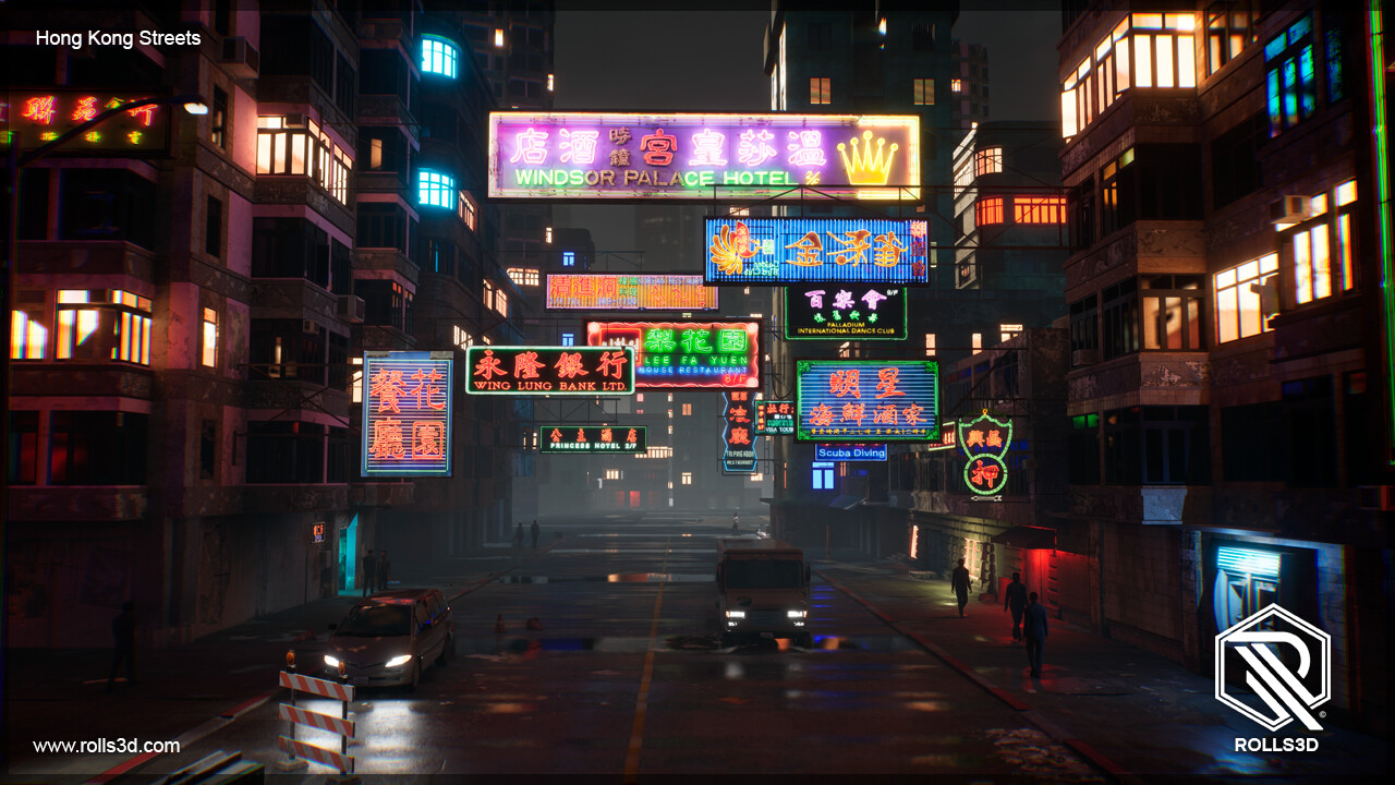 Hong Kong by Rolls3D