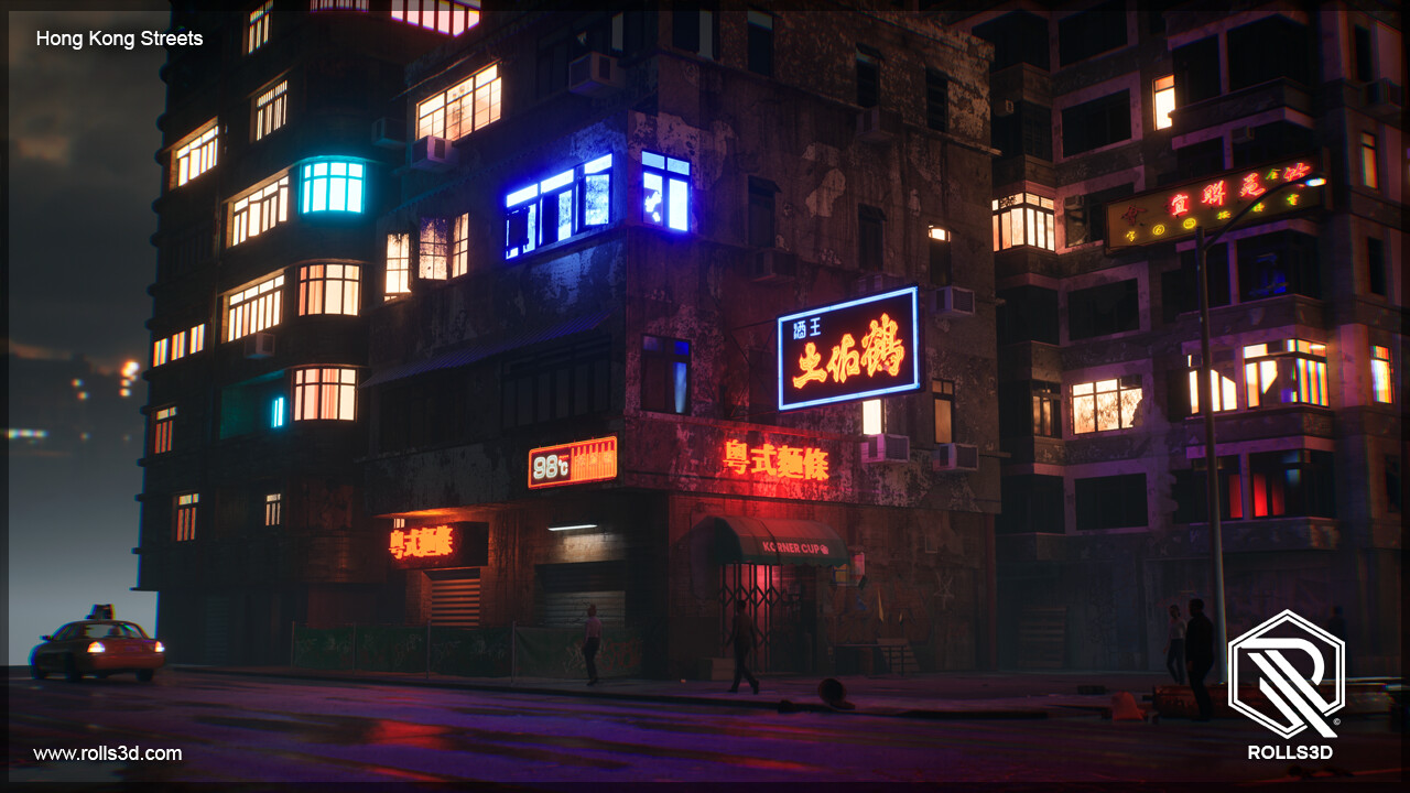 Hong Kong by Rolls3D